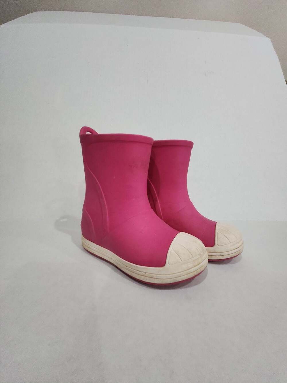 Crocs Handle It Rain Boots Pink Size C9